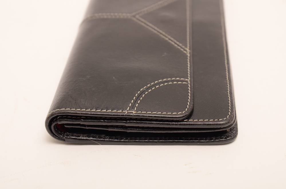 Leather Tusk Wallet and Change Purse