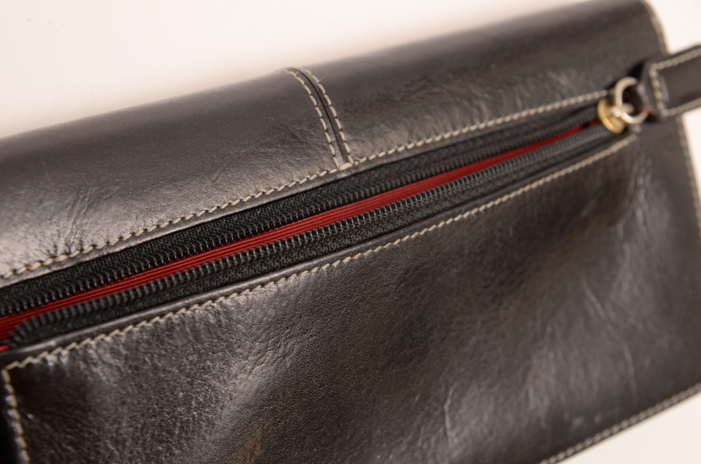 Leather Tusk Wallet and Change Purse