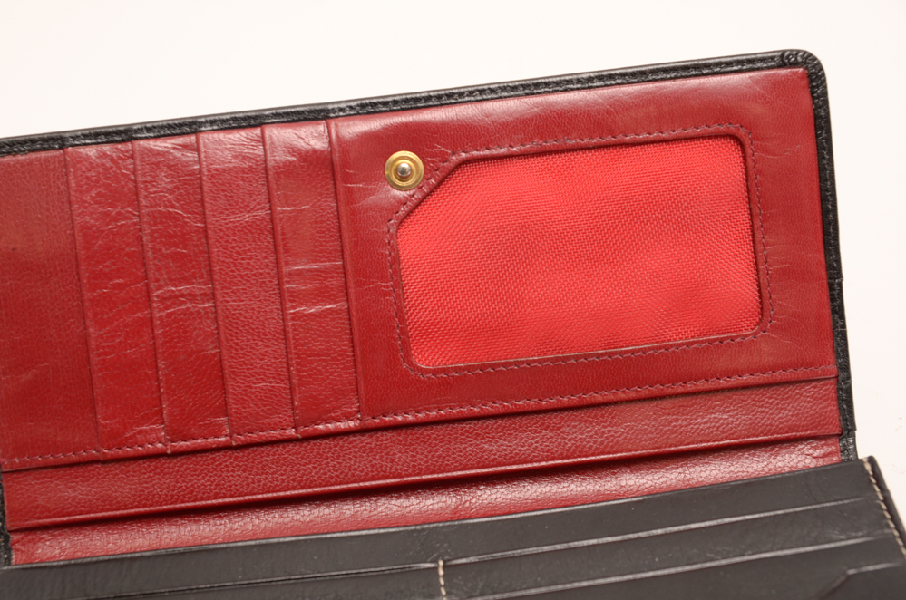 Leather Tusk Wallet and Change Purse