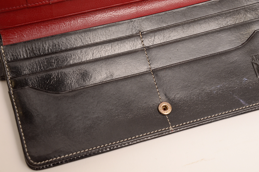 Leather Tusk Wallet and Change Purse