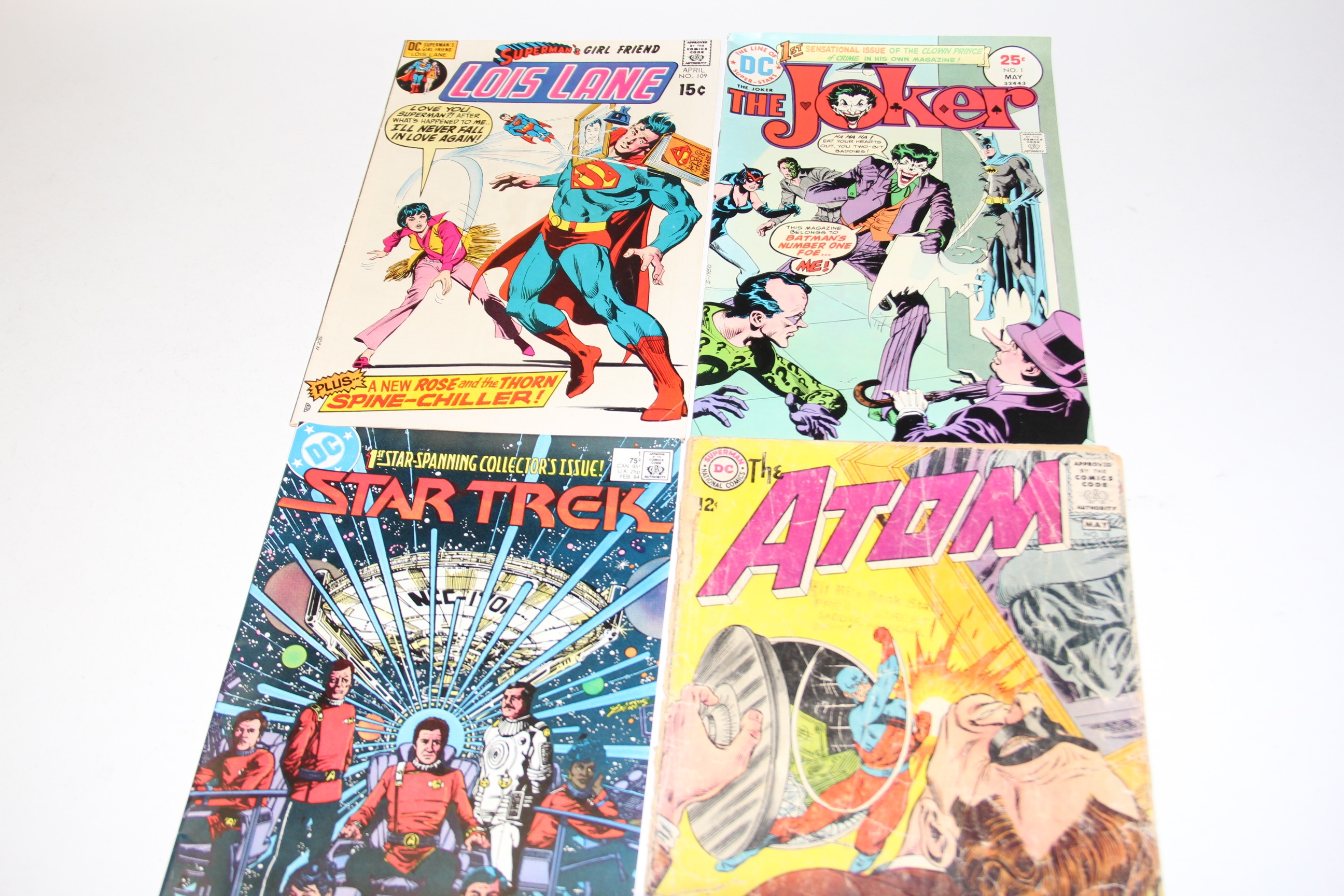 Assortment of Vintage Comic Books Including "Superman's Girl Friend, Lois Lane"