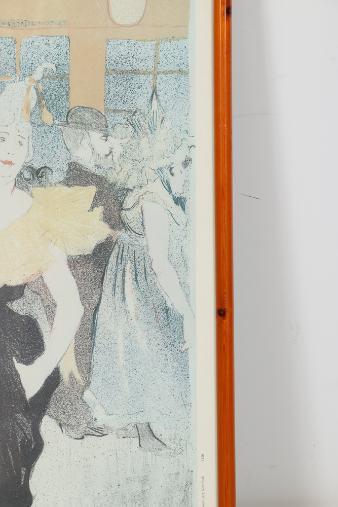 Toulouse-Lautrec 1985-1986 Exhibition Poster for The Museum of Modern Art