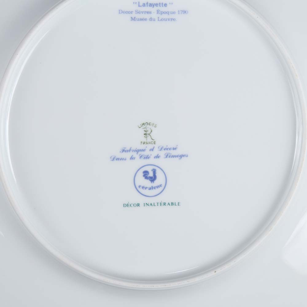 Set of Ceralene "Lafayette" Dinner China from Limoges, France