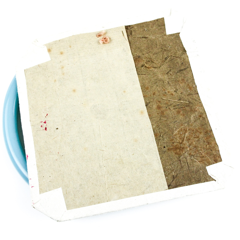 Vintage Peking Glass Bracelet in Electric Blue