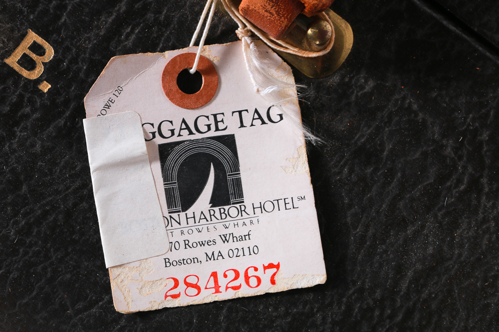 Antique Latching Suitcase