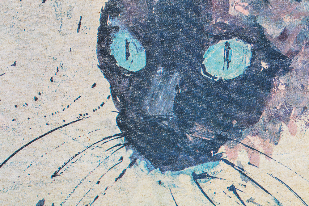 Siamese Cat Lithograph after Fritz Rudolf Hug