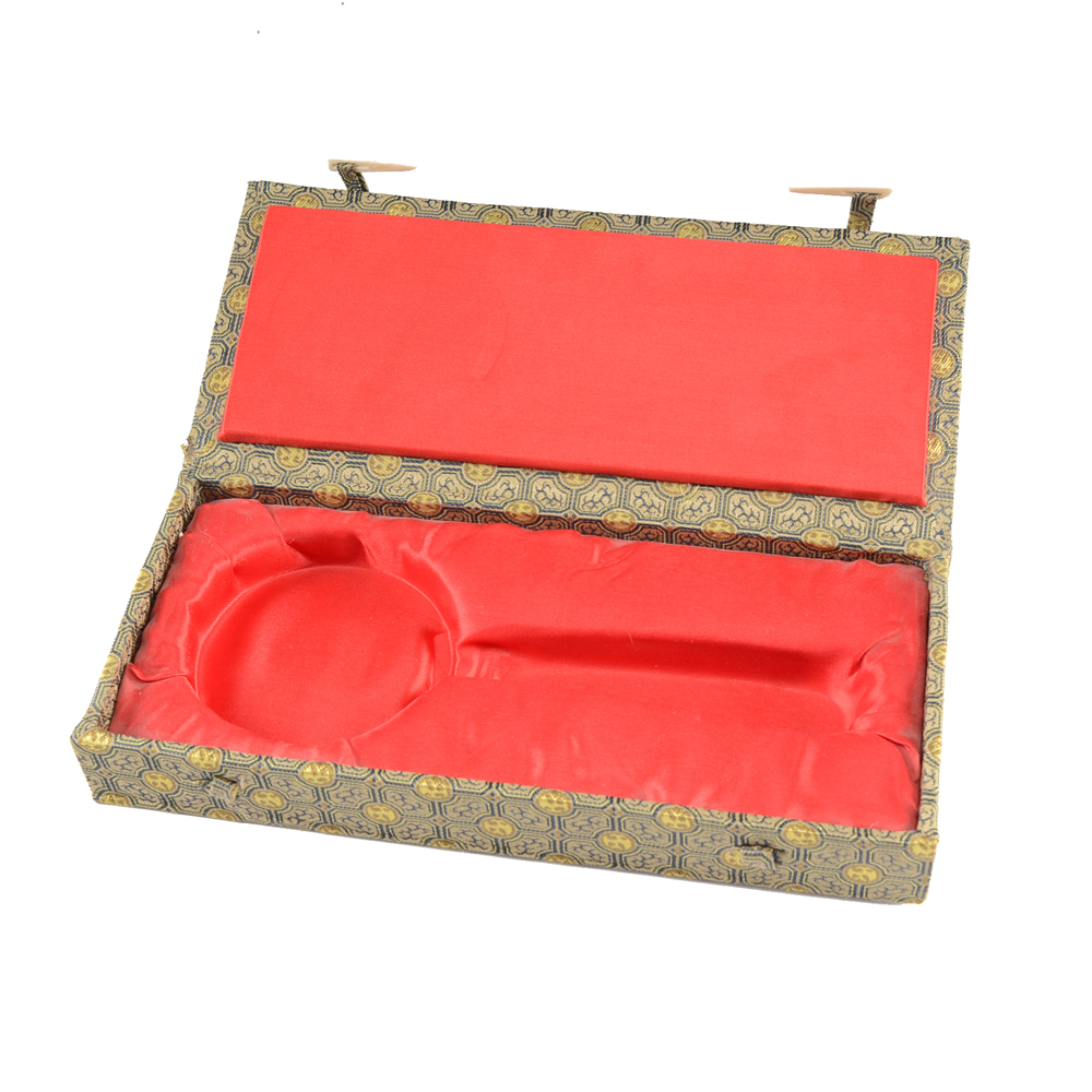 Gold-Tone Magnifying Glass with Carved Serpentine Handle