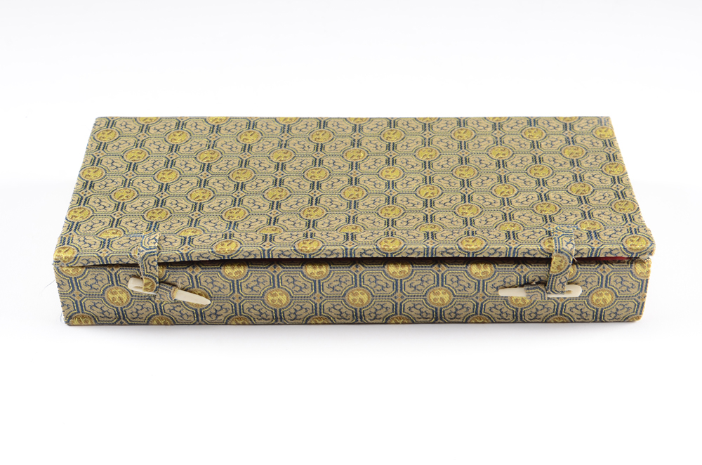 Gold-Tone Magnifying Glass with Carved Serpentine Handle