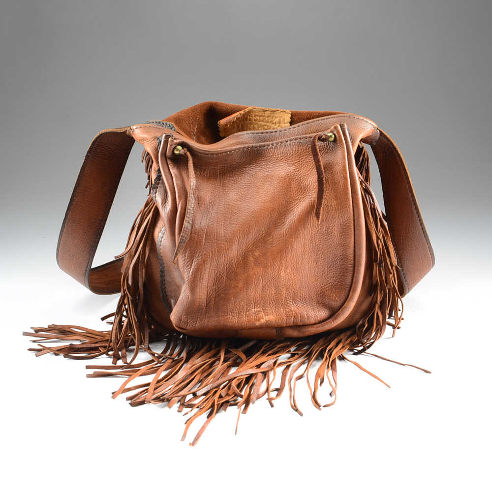 Front Street Leather Native American Style Satchel Bag