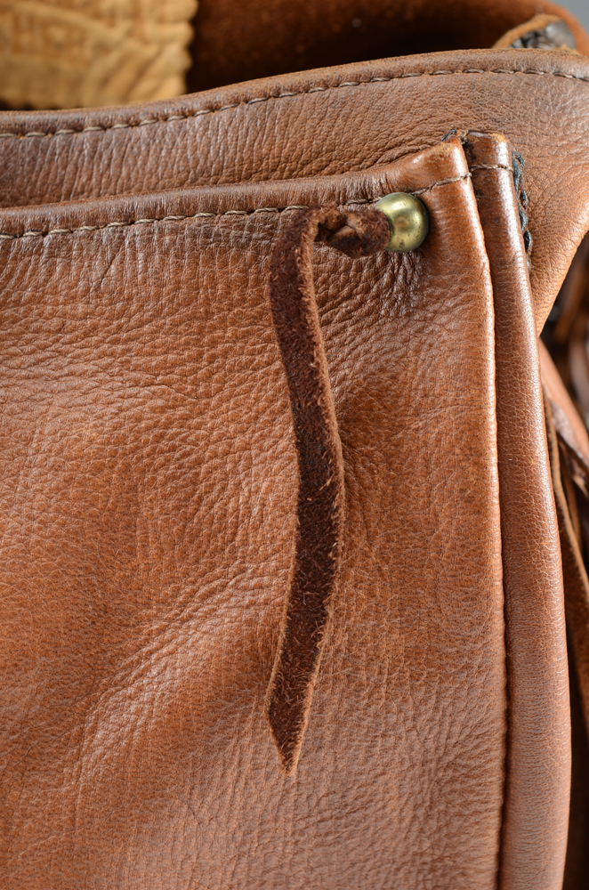 Front Street Leather Native American Style Satchel Bag