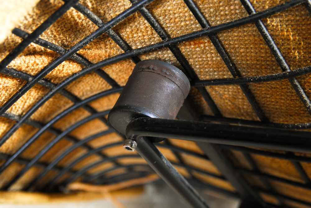 Harry Bertoia for Knoll "Bird" Wire Chair and Ottoman