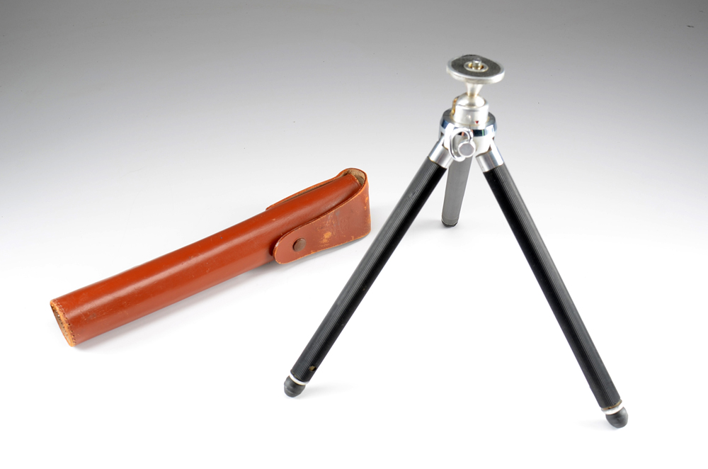 Vintage Voigtlander Prominent 35mm Camera and Accessories Including Lenses and Tripod