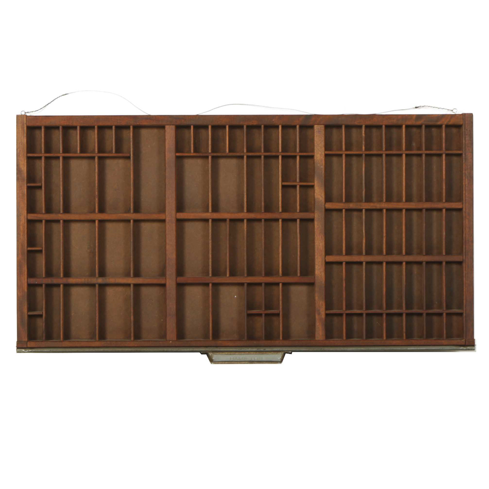 Hanging Typesetting Tray