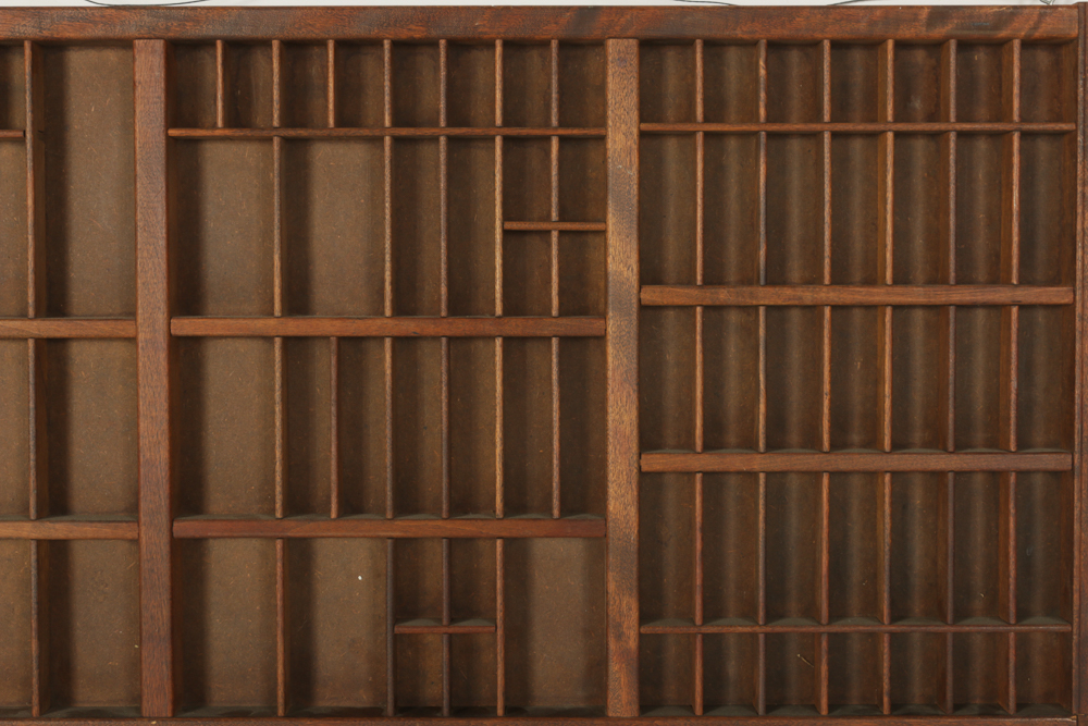 Hanging Typesetting Tray