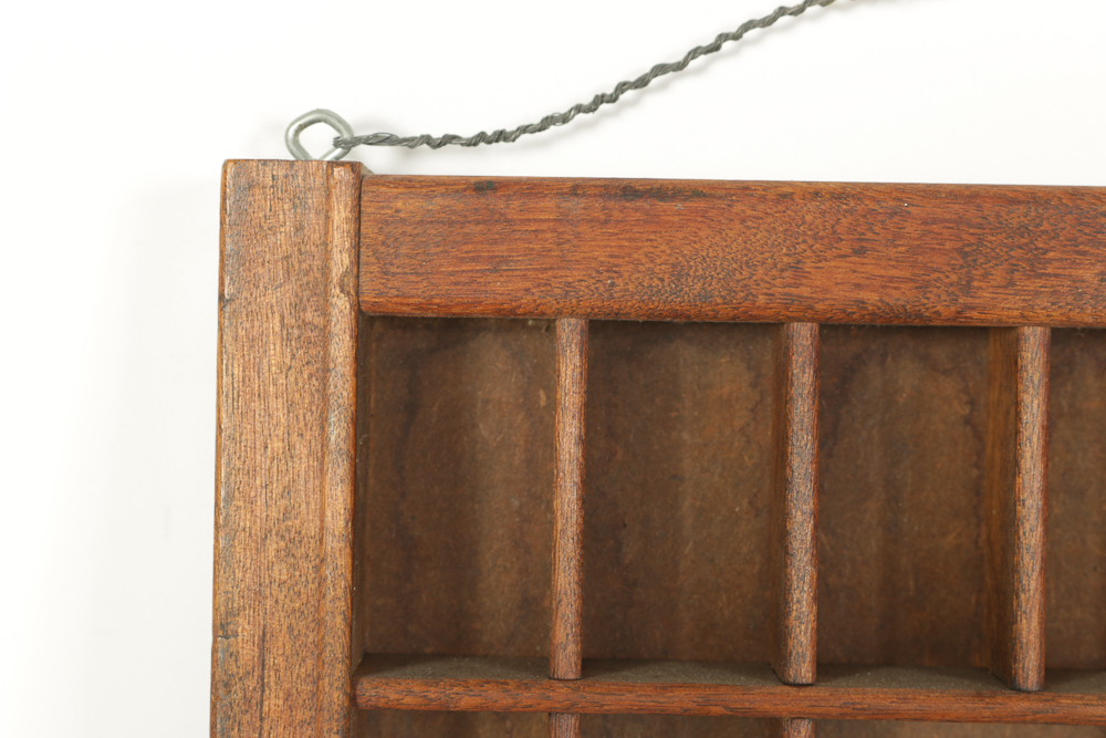 Hanging Typesetting Tray