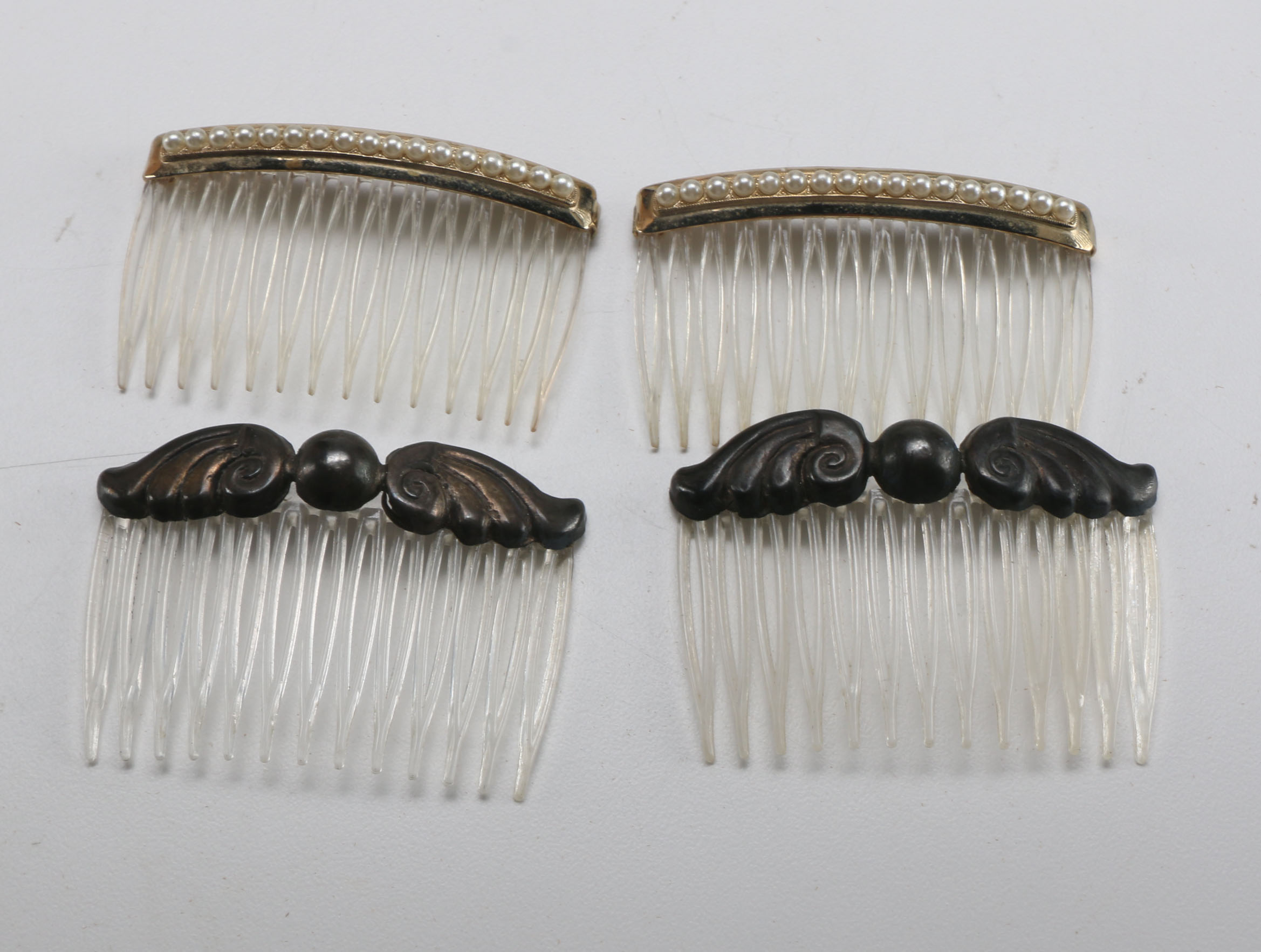 Vintage Vanity Set and Hair Accessories