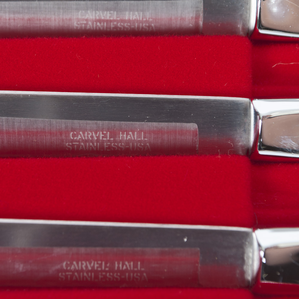 Carvel Hall Stainless Steak Knife Set
