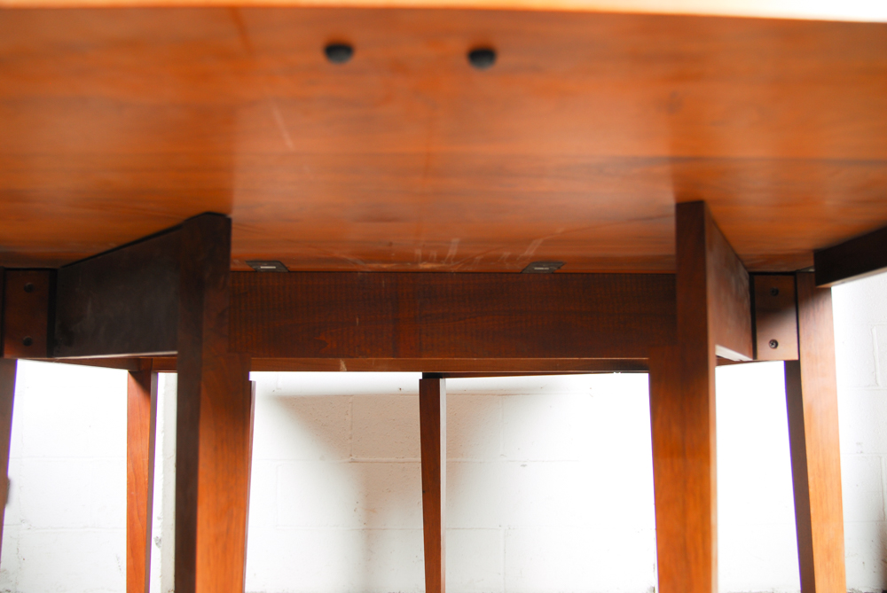 American Black Walnut Henkel-Harris Drop-Leaf Dining Table