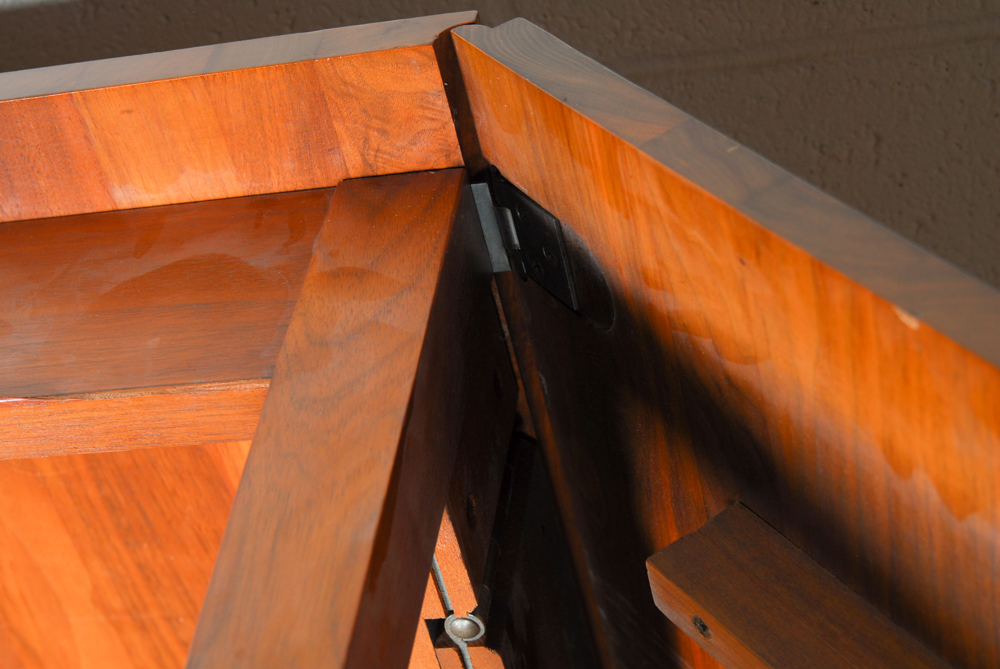 American Black Walnut Henkel-Harris Drop-Leaf Dining Table