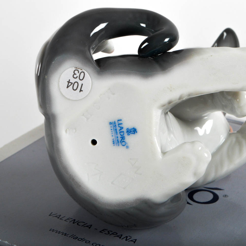 Lladró "Cat And Mouse" Figurine in Box