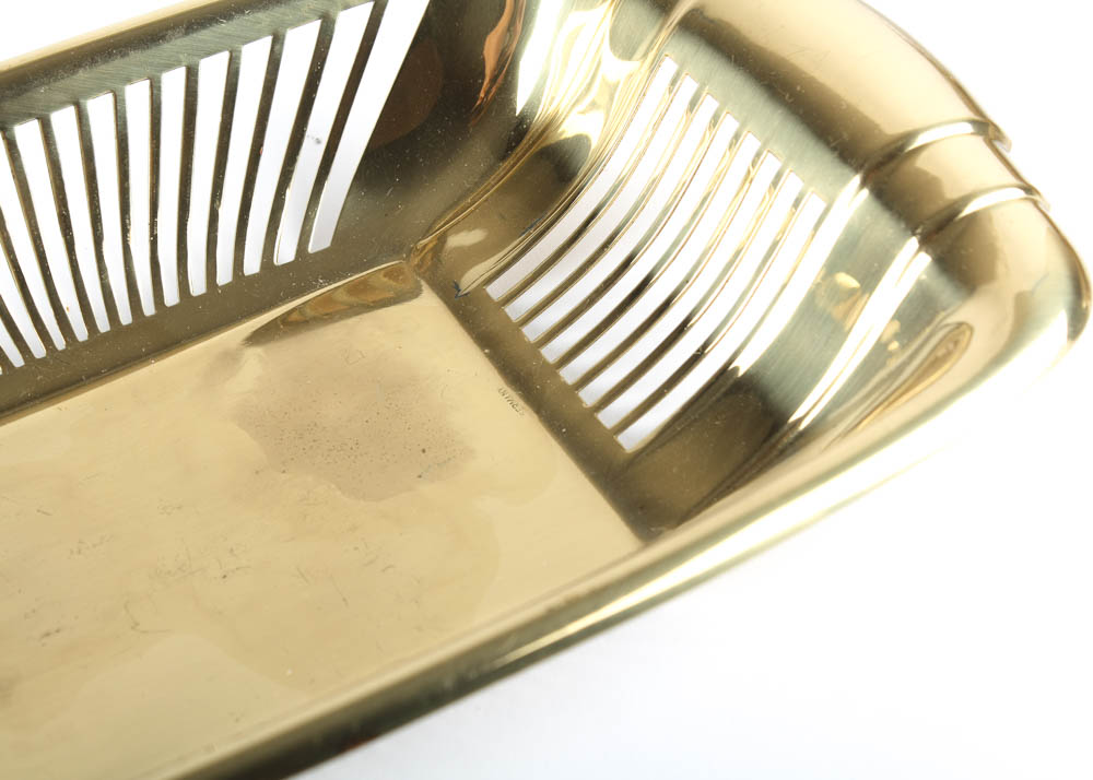 Vintage Dirilyte Gold Tone Holloware Collection