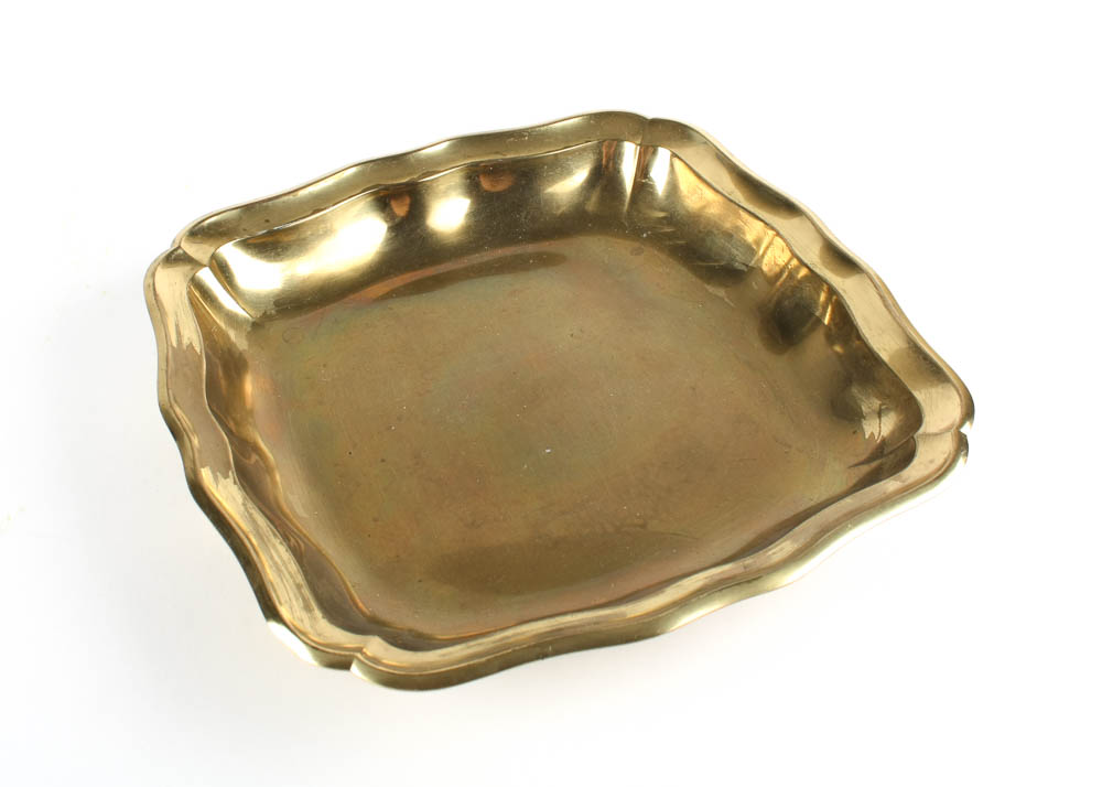 Vintage Dirilyte Gold Tone Holloware Collection