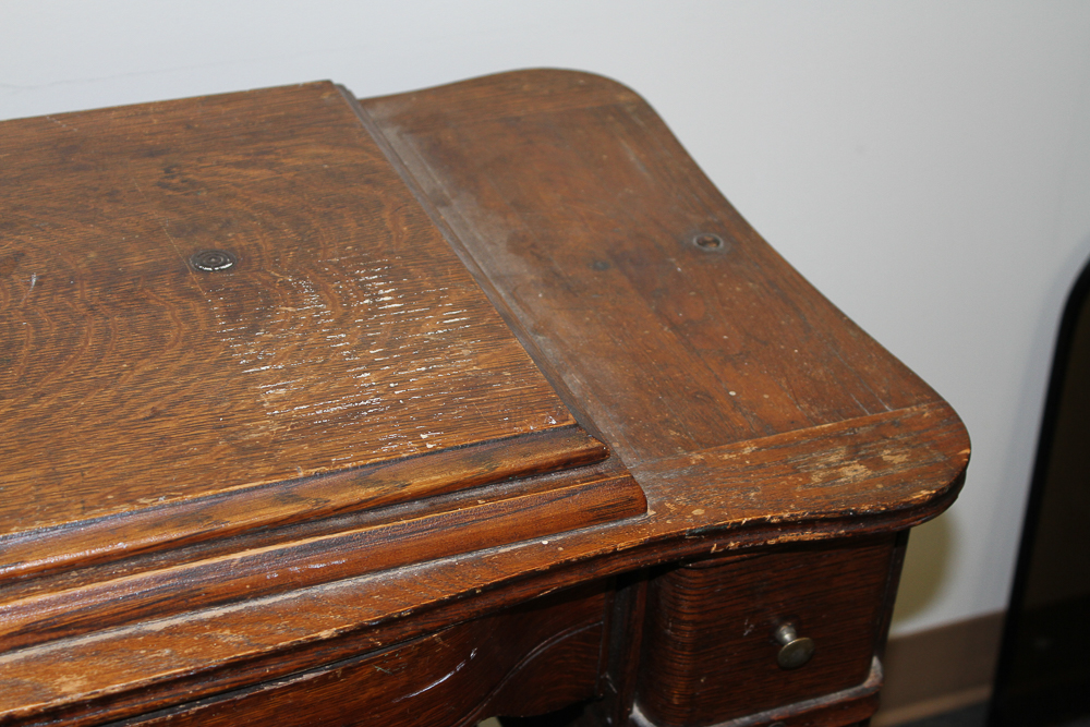 Antique Treadle Sewing Table