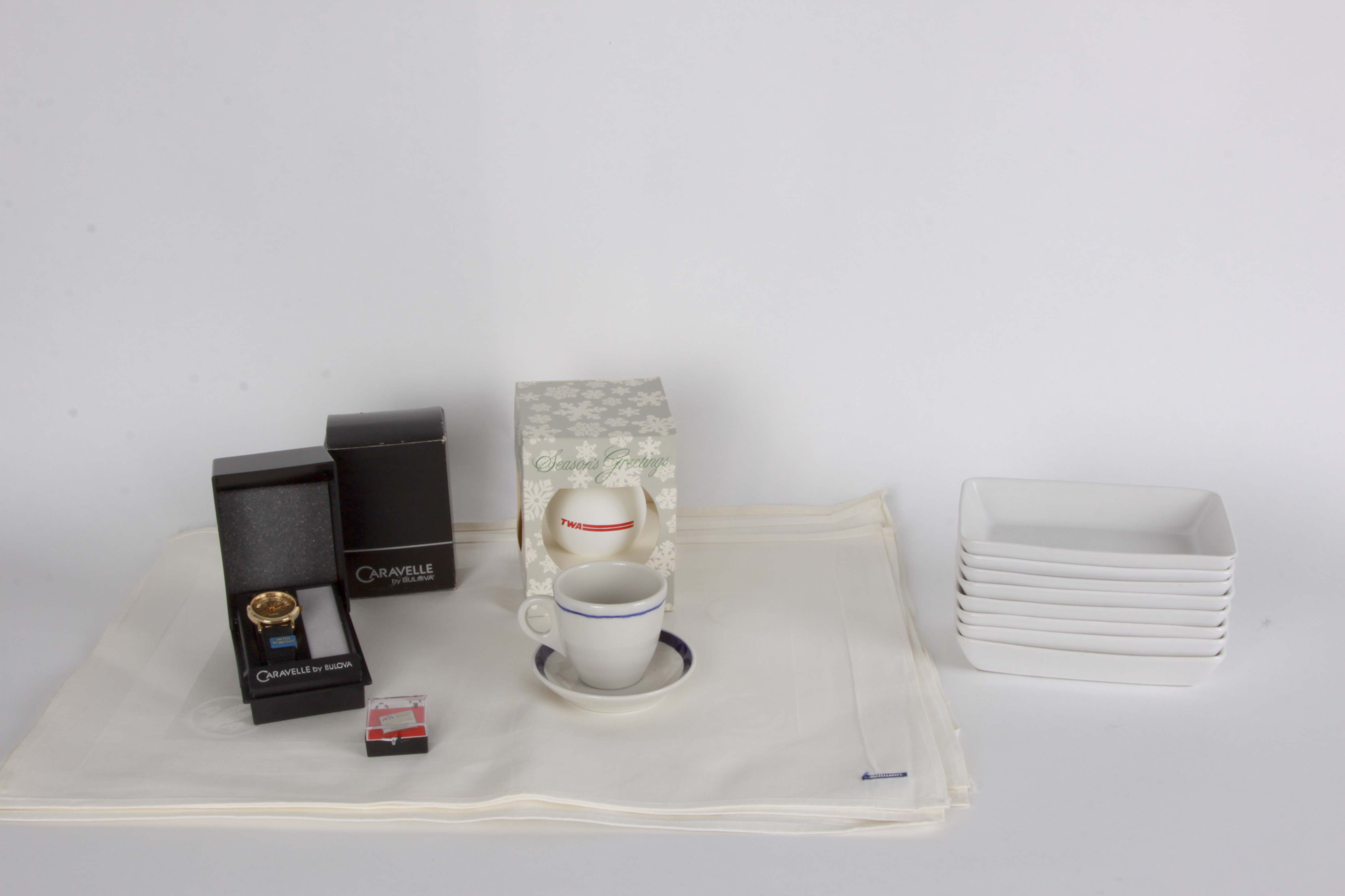 Collection of TWA and American Airline Items