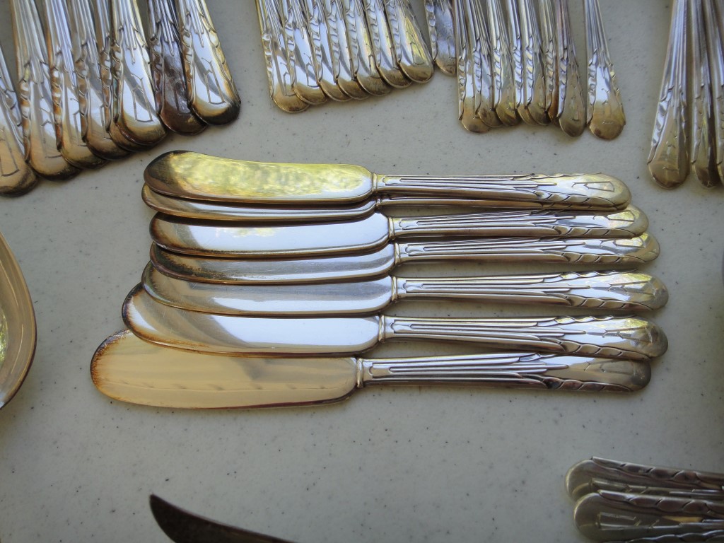 1929 "Orchid" Sterling Silver Flatware by International Sterling