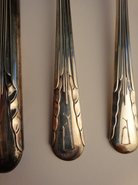 1929 "Orchid" Sterling Silver Flatware by International Sterling