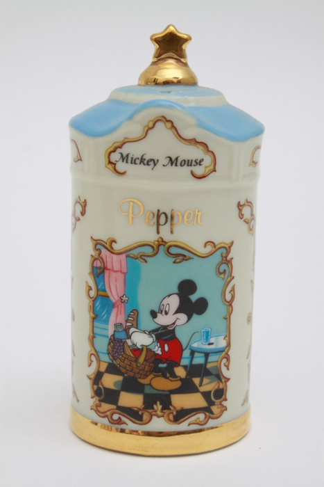 Lenox Disney Collection Salt and Pepper Shakers