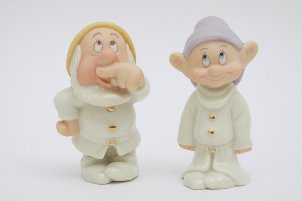 Lenox Disney Collection Salt and Pepper Shakers