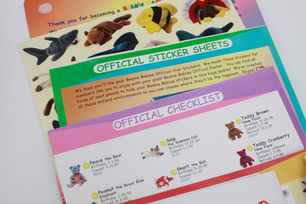 Beanie Babies Official Club Membership and Holiday Collectibles