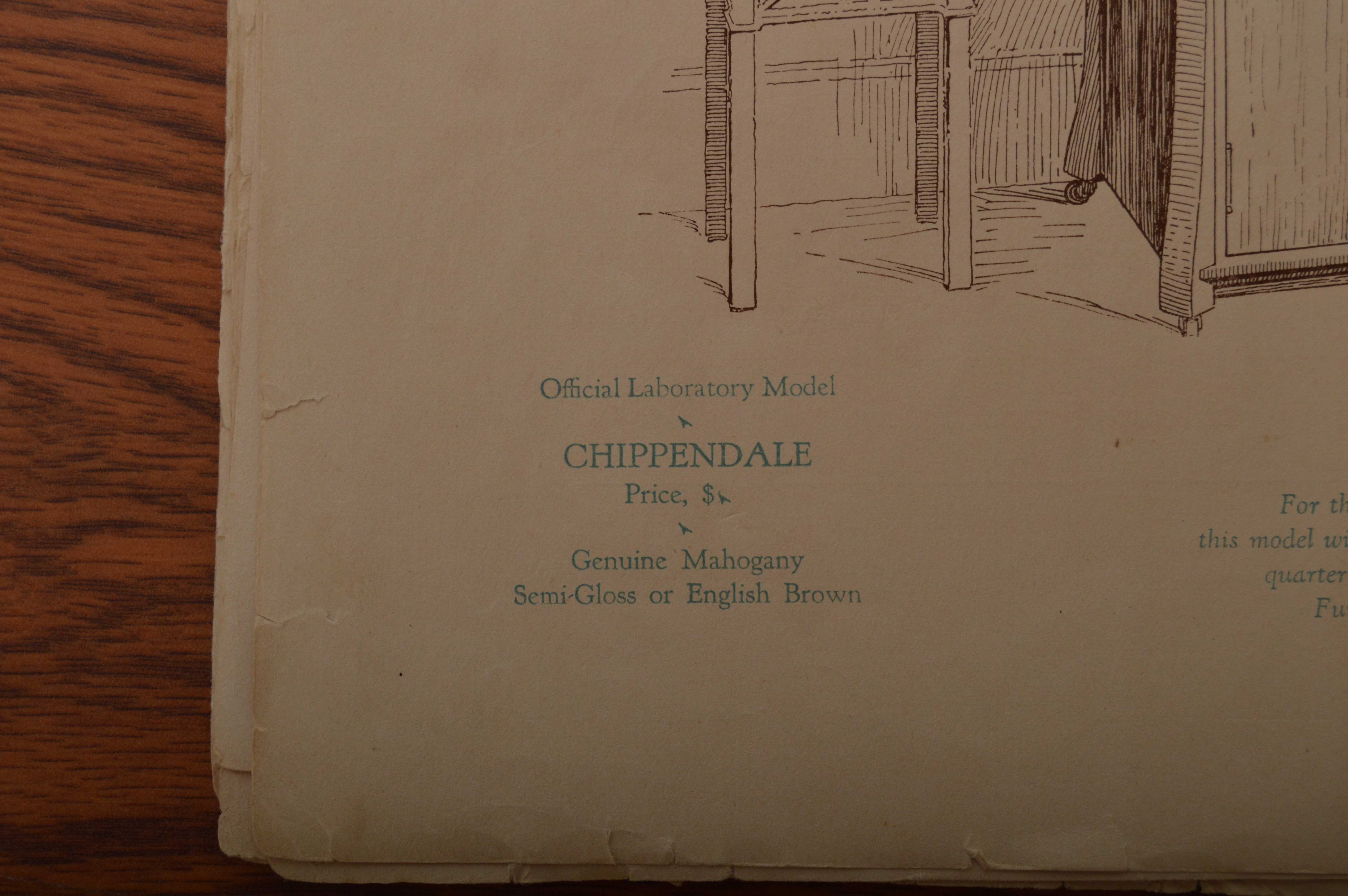 Antique Edison Model 250 Diamond Disc Phonograph