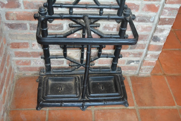 Metal Bamboo Style Hall Tree