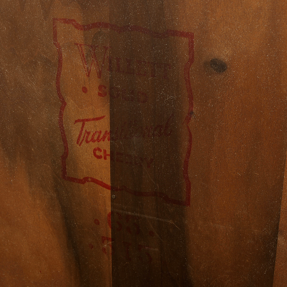 Mid Century Cherry Wood Nightstand by Willett