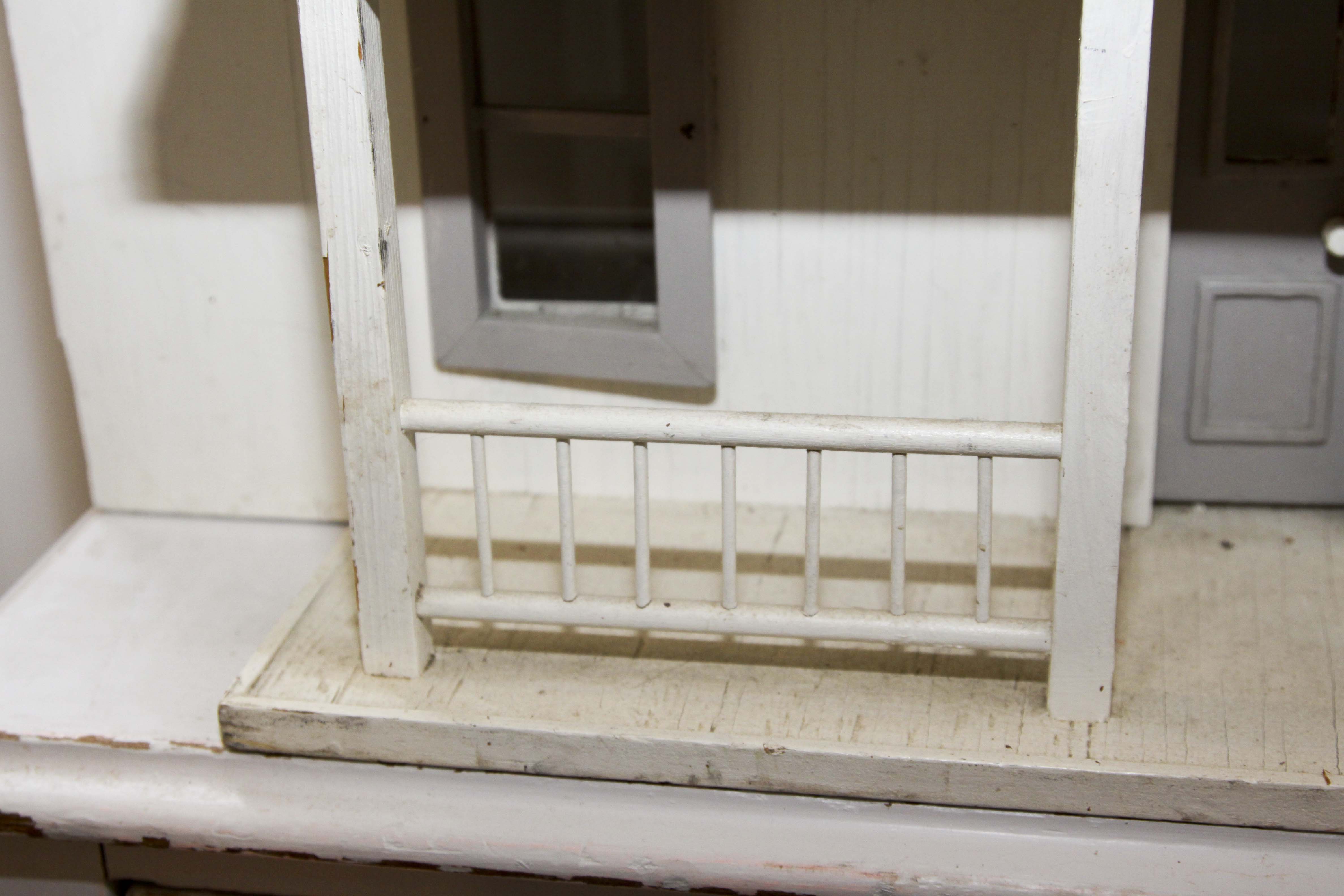 Vintage Wooden Dollhouse