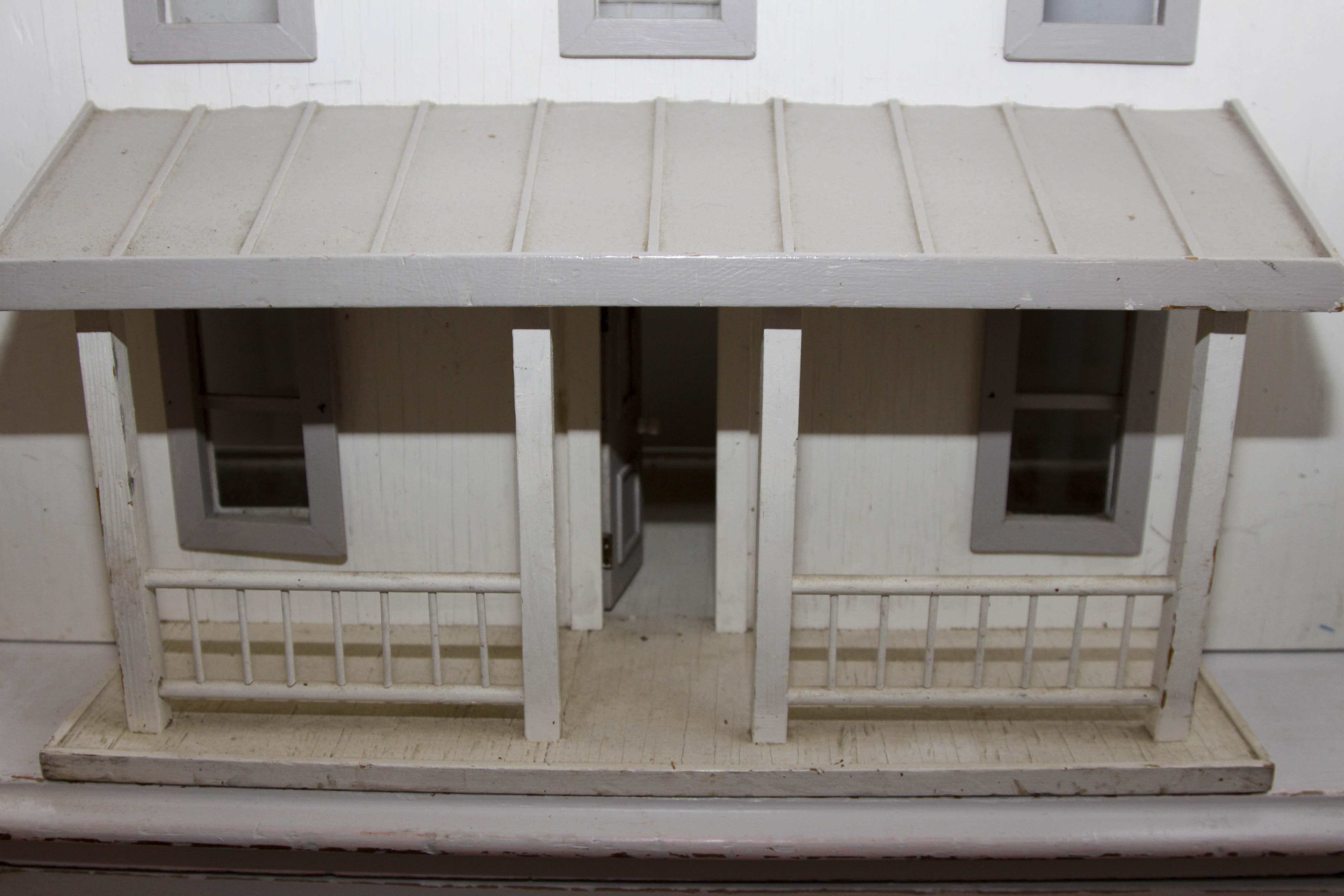 Vintage Wooden Dollhouse