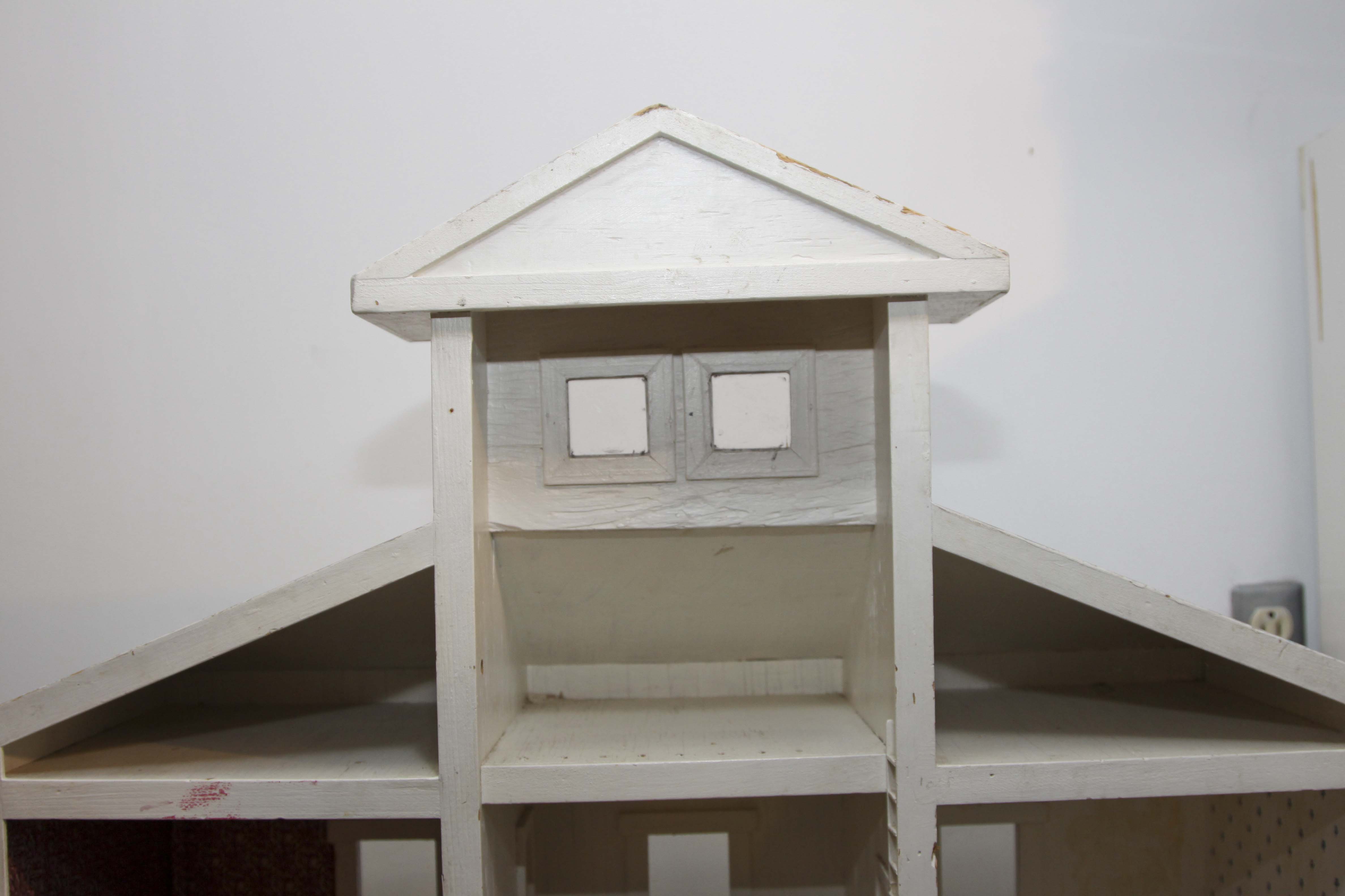 Vintage Wooden Dollhouse