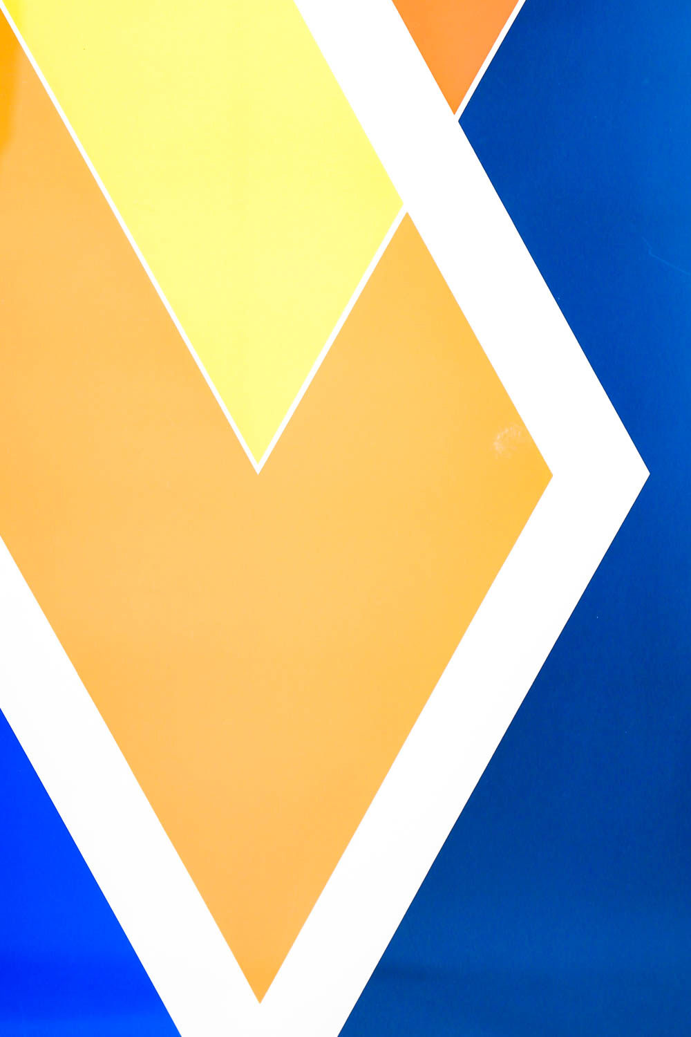 Larry Zox "Diamond Drill" Signed Limited Edition Screen Print