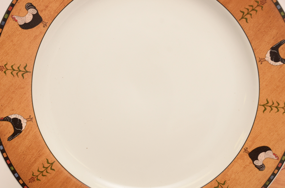 Warren Kimble Rooster Tableware Collection