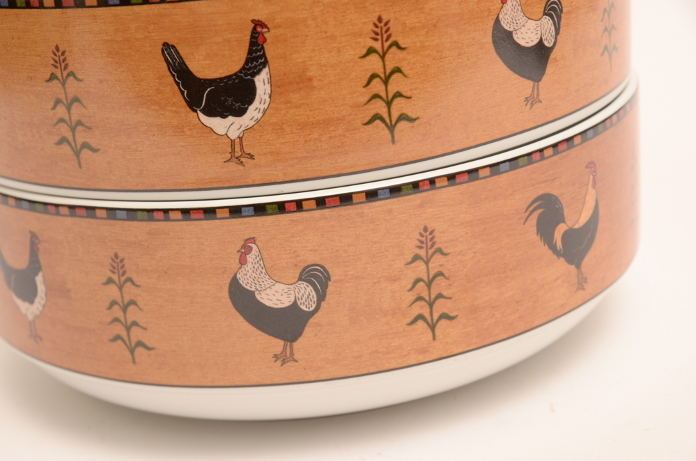 Warren Kimble Rooster Tableware Collection