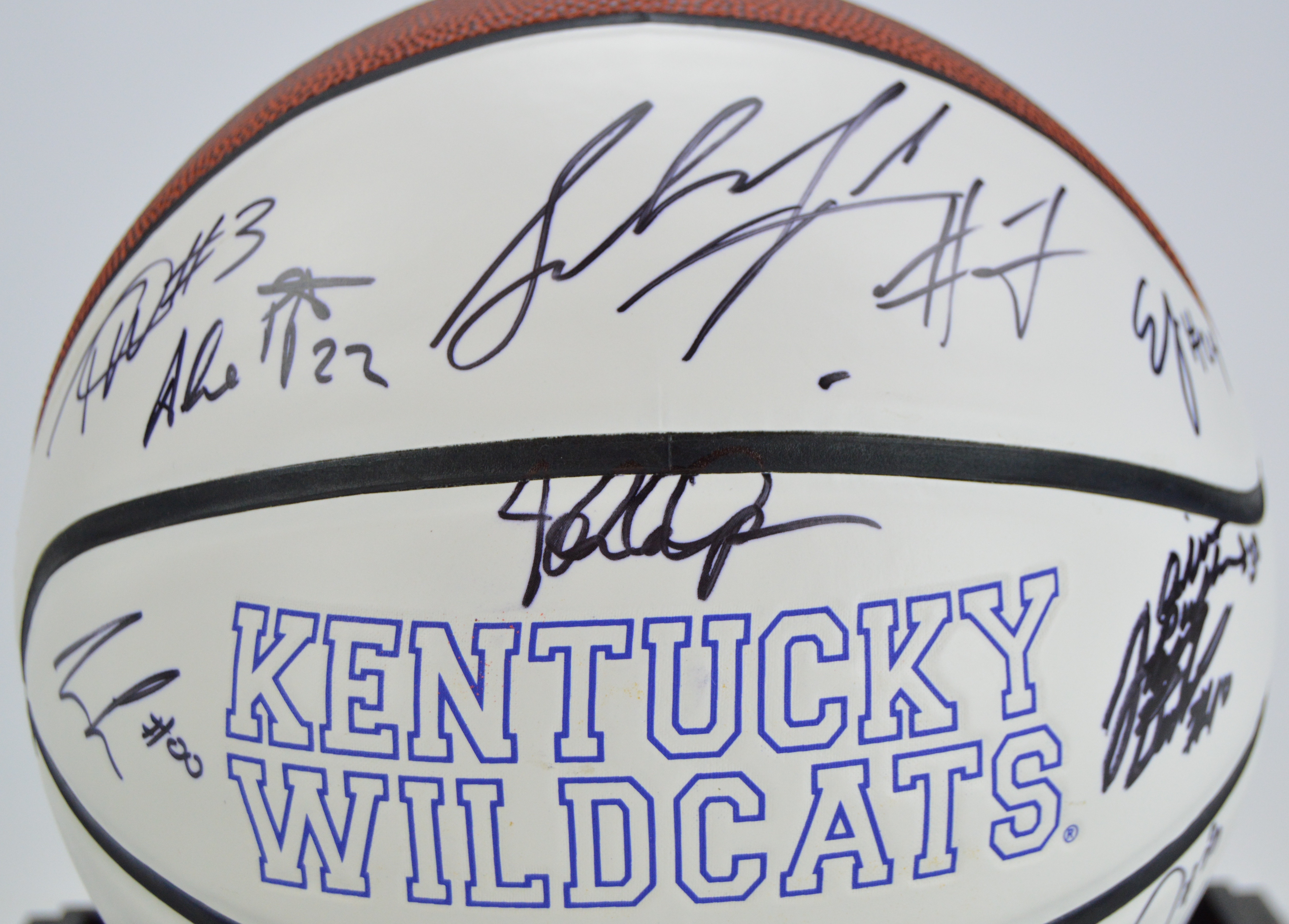Autographed University of Kentucky Basketball 2015-2016 Team Ball