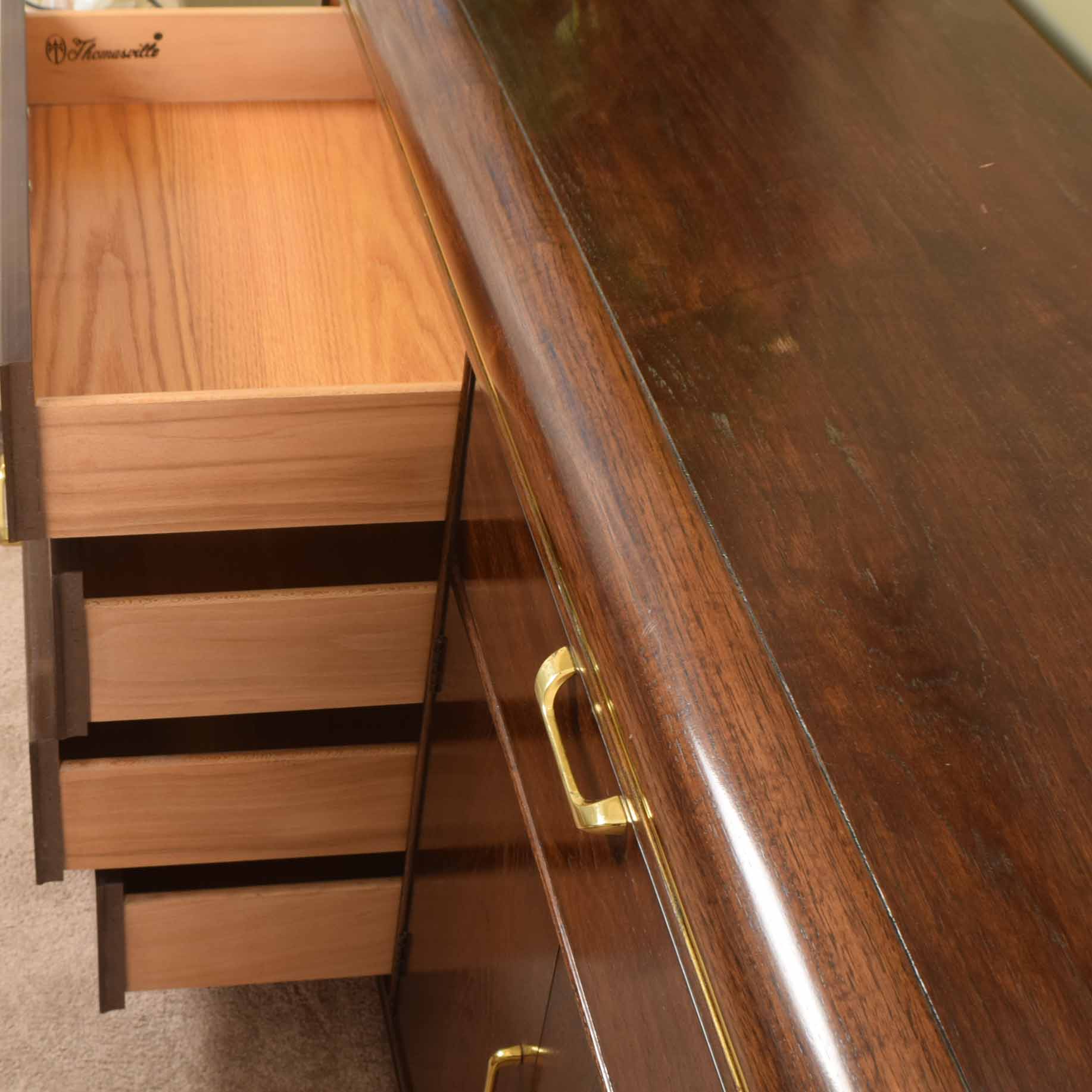 Thomasville Oak Triple Dresser