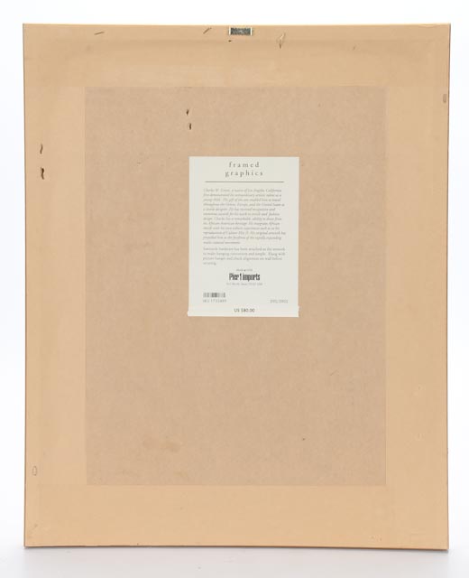 Charles W. Grant Offset Lithograph "Culture Mix II"