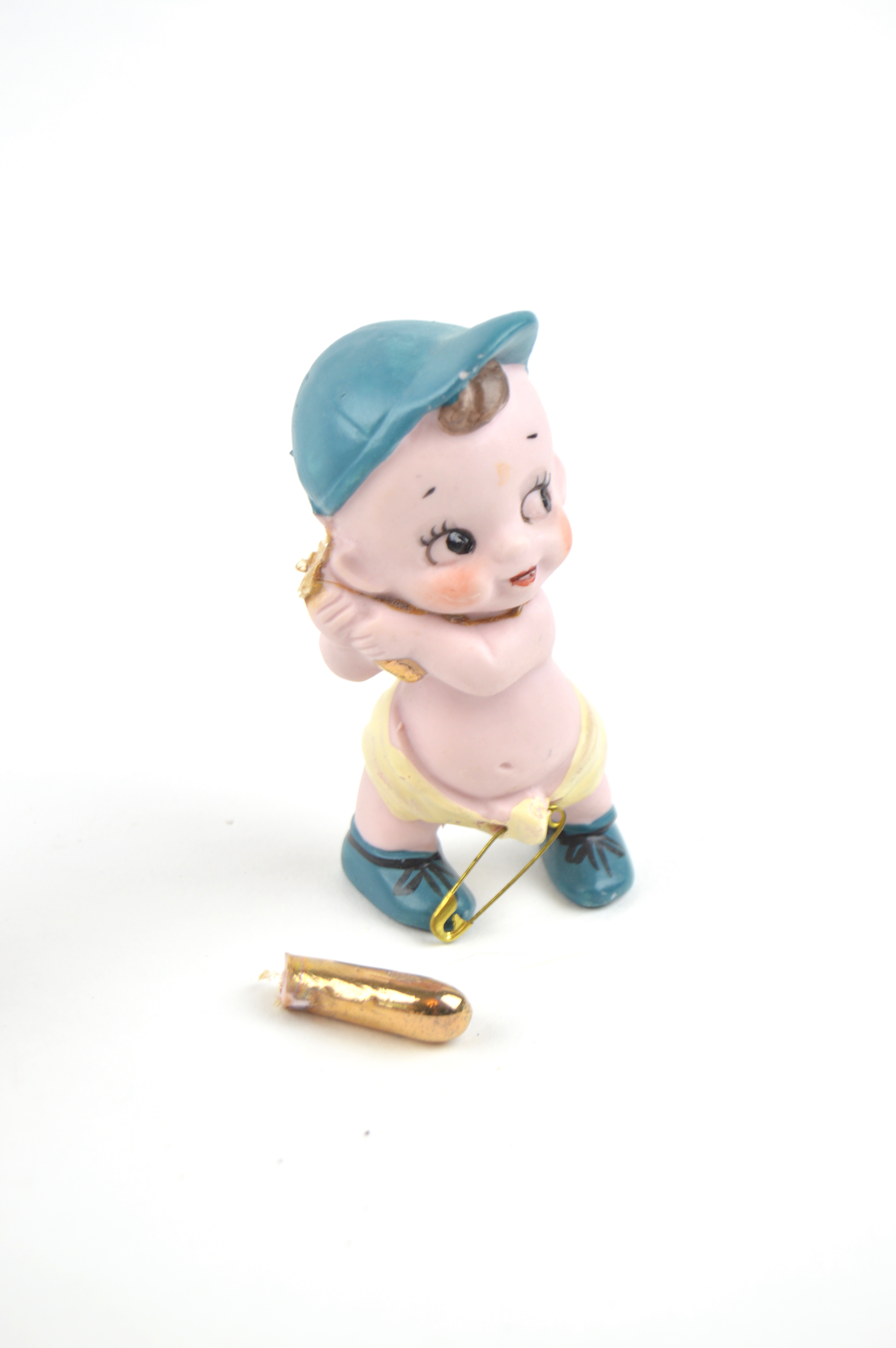 Assortment of Vintage Bisque Baby Figurines