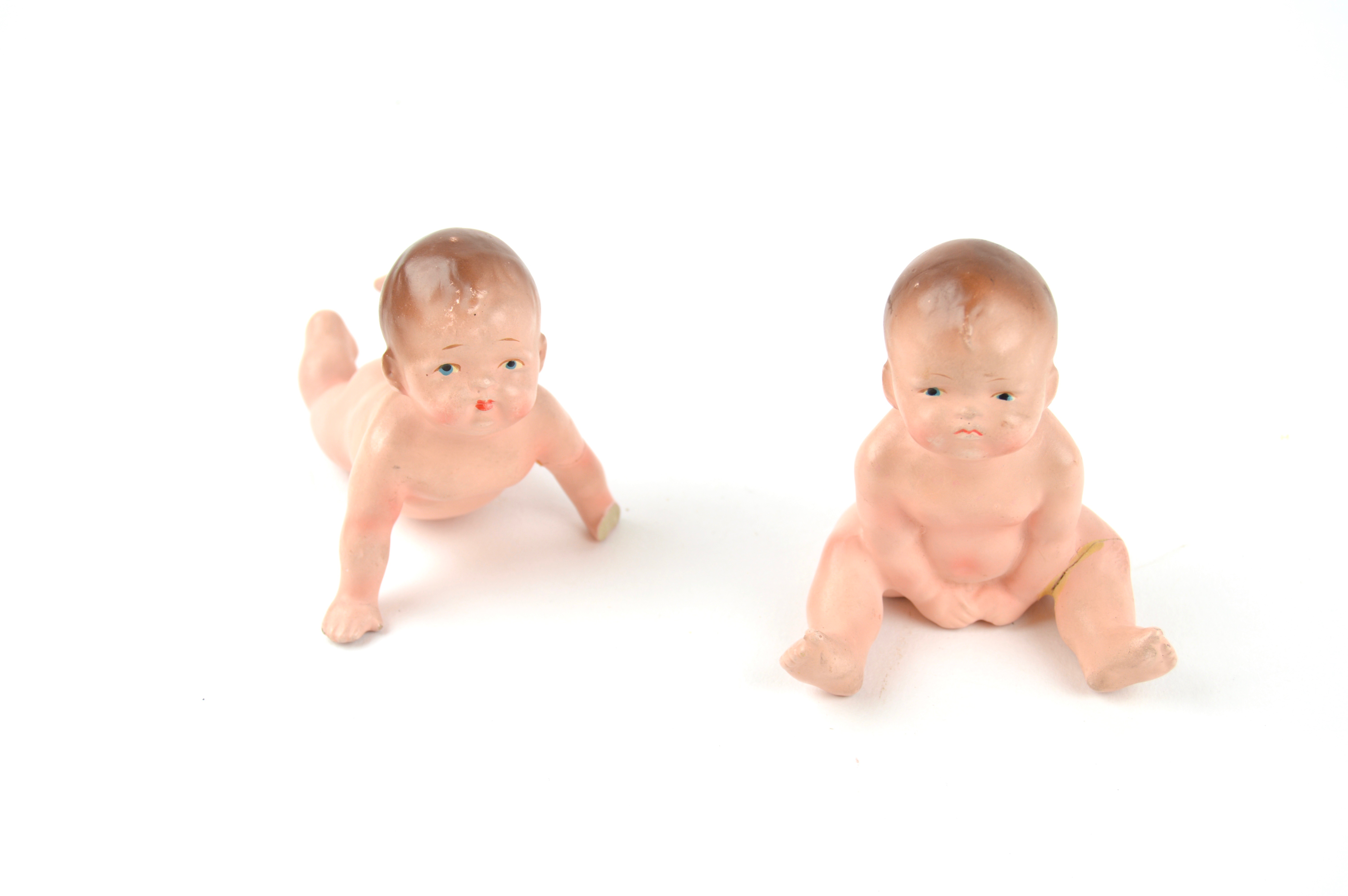 Assortment of Vintage Porcelain Mini Babies