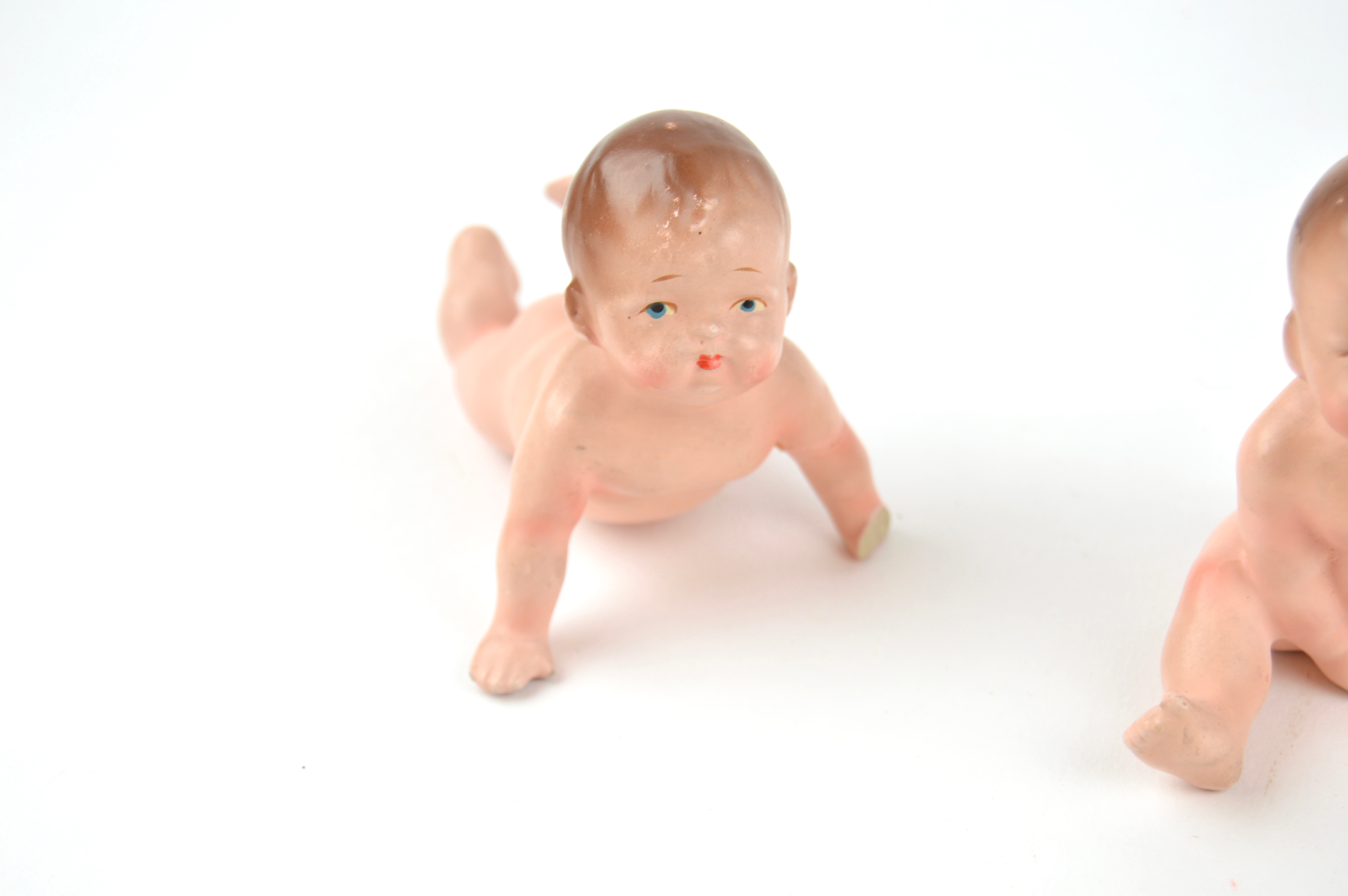 Assortment of Vintage Porcelain Mini Babies