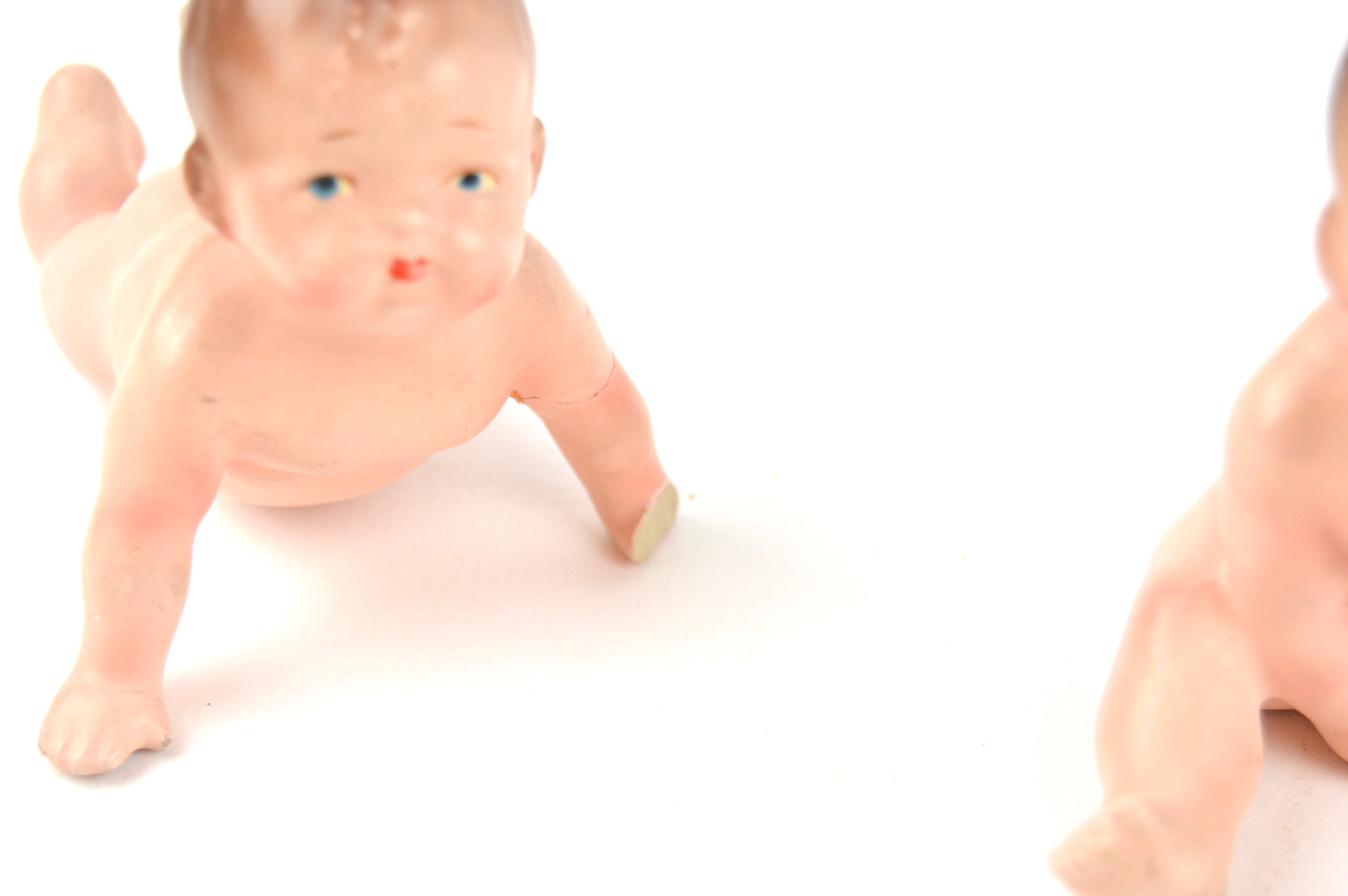 Assortment of Vintage Porcelain Mini Babies