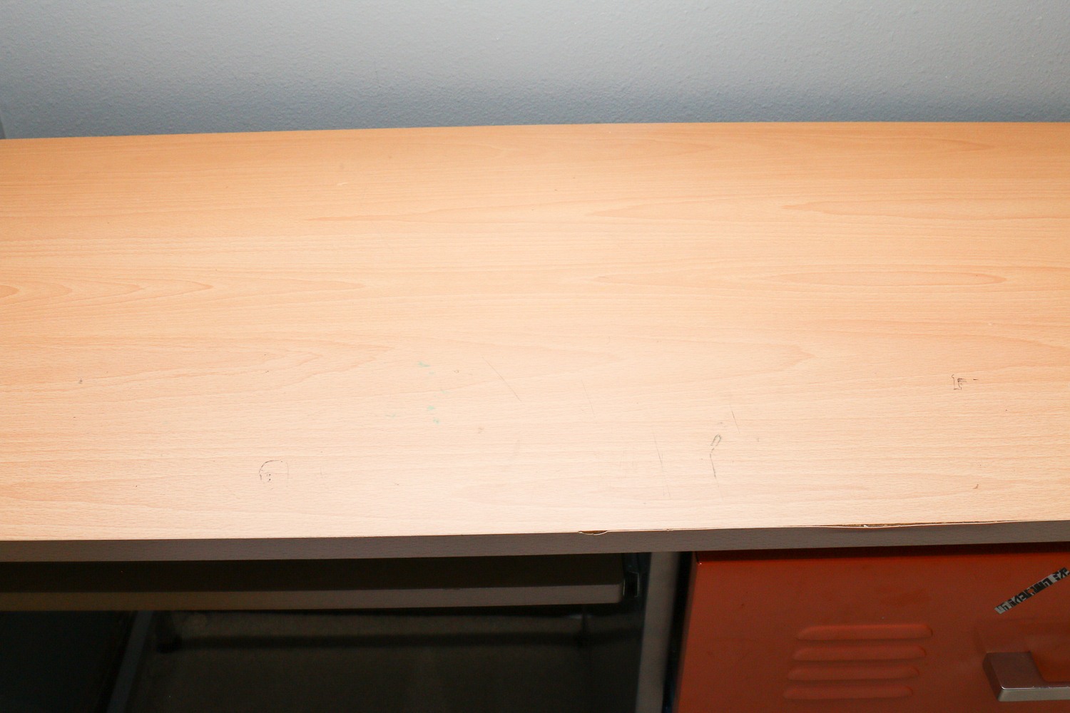 Metal Locker-Style Desk